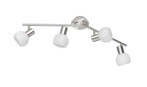 Trio-Lighting Antibes 4-pc E14 brushed steel virziena gaismeklis