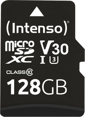 Intenso MEMORY MICRO SDXC 128GB C10/W/ADAPTER 3433491 INTENSO