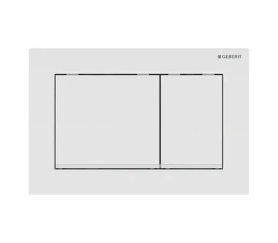 Geberit Omega20 - nuleidimo plokštelė, balta 115.080.11.1