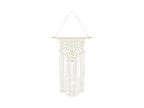 PartyDeco Macrame, off-baltas, 30x49cm