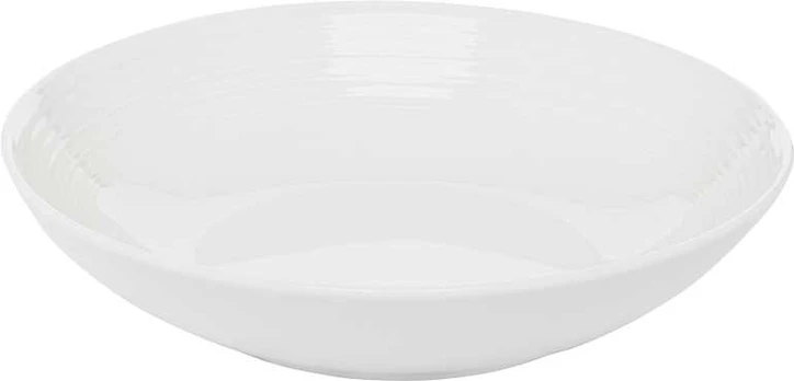 Talerz głęboki Linea 23 cm balta AMBITION
