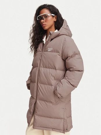 Reebok Žieminė striukė RCC00112 Smėlio Regular Fit