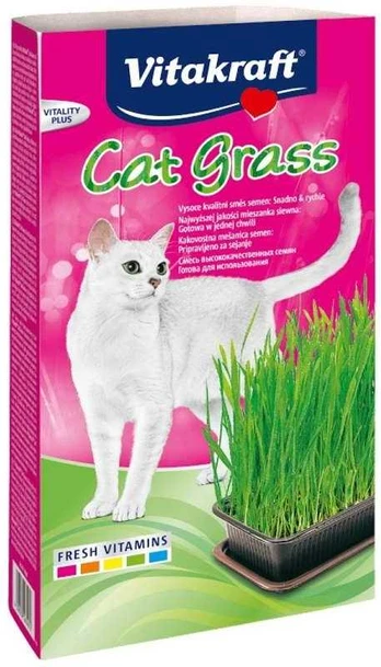VITAKRAFT Cat Grass - Kit for cats - 120 g