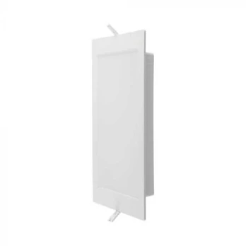 3W LED įleidžiama panelė, kvadratinė, balta, 6500K