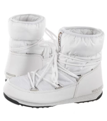 Moon Boot Low Nylon WP 2 White 24009300002 (MB37-a) batai