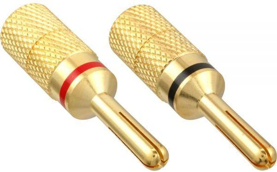 InLine Bananų kištukas 1x raudona 1x juoda (99112X)