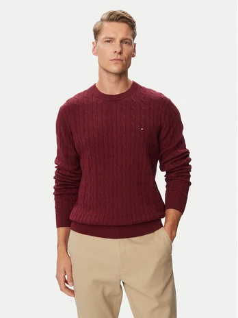Tommy Hilfiger Megztinis Classic MW0MW33132 Vyšninė Regular Fit