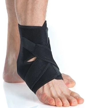 Įtvaras Gymstick Ankle Support 2.0, Universalus, juoda