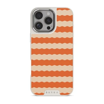 Papaya - iPhone 16 Pro Case, Elite Light (MagSafe) / Silver