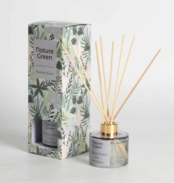 Home4You Nendrinis difuzorius NATURE Žalias 100ml, Northern Forest