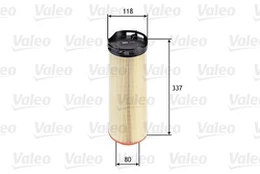 Oro filtras VALEO 585648 kaina