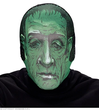 Monstro kaukė žalia