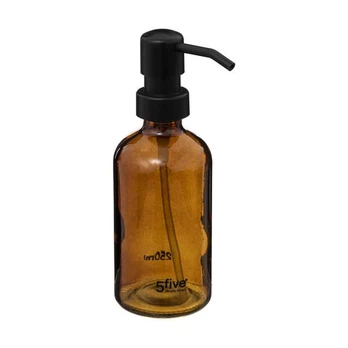 Liquid soap dispenser, glass, 250 ml