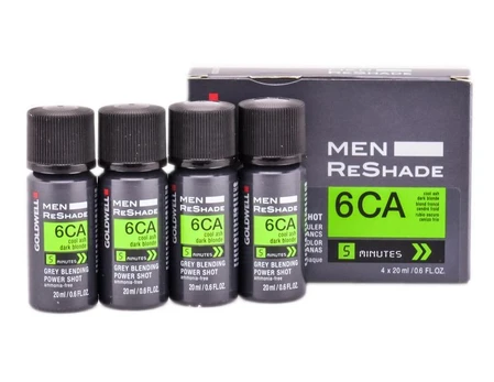 Goldwell Men Reshade 6CA Rinkinys 4 x 20 ml