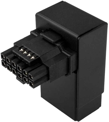 Kolink Core Pro 12V-2x6 90 Grad Adapteris - Typ 1, juodas