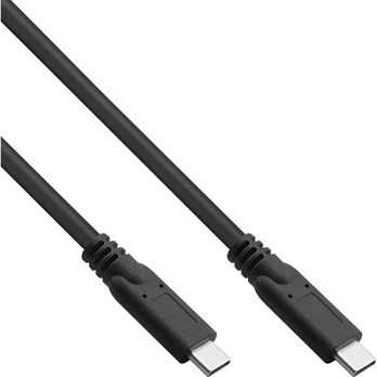 Kabelis USB InLine USB-C - USB-C 3 m Juodas (35703A)