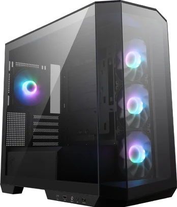 CASE MICROTOWER MATX W/O PSU/MAG PANO 100R PZ MSI