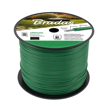Ritė su vielute Bradas Ultimate, 80000 cm, žalia