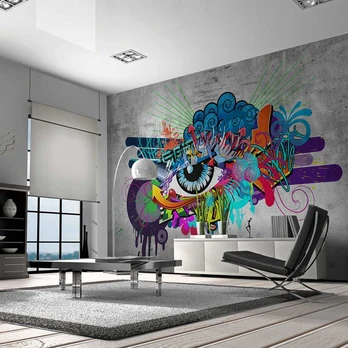 Artgeist Fototapetas - Graffiti eye