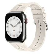 Beline dirželis Apple Watch Silicone Ultra 38|40|41mm smėlio spalva |starlight box kaina