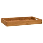 Serviravimo padėklas, 60x35cm, tikmedžio medienos masyvas kaina