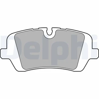 DELPHI LP2508 Brake pad set