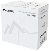 LANBERG LAN cable UTP cat.5e 305m blue | LCU5-12CU-0305-B