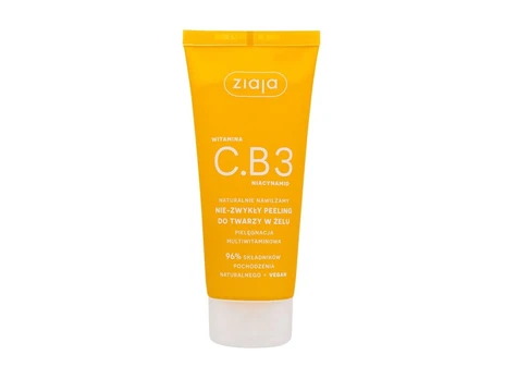 Ziaja Vitamin C.B3 Niacinamide Face Scrub Gel 100ml Moterims Pilingas
