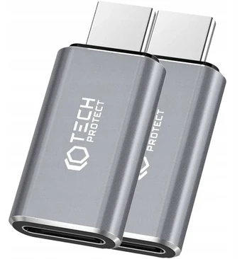 Adapteris Tech-protect Ultraboost Usb-c į Lightning, pilkas
