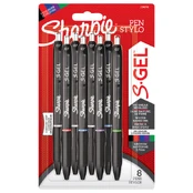 Sharpie - S-Gel 0,7 mm 8-Blister (2198778) kaina