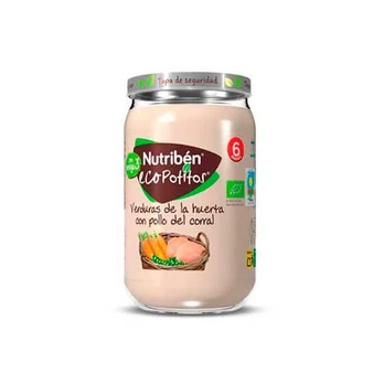 Nutribén Ecopotito daržovės ir vištiena 235g