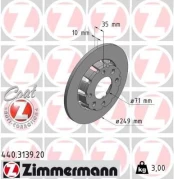 Stabdžių diskas ZIMMERMANN 440.3139.20 kaina