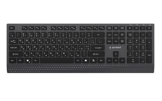 KEYBOARD MULTIMEDIA USB CYRILL/ BLACK KB-MCH-06-CYRL GEMBIRD