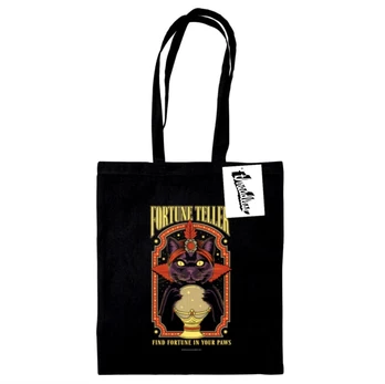 Thiago Correa (Fortune Teller) Black Tote Bag