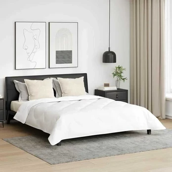 Žiemos antklodė 3 pcs Balta 240 x 220 cm Mikropluoštas