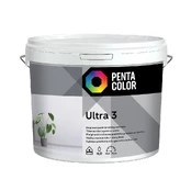 Dispersiniai dažai Pentacolor Ultra 3, balta, 3 l kaina