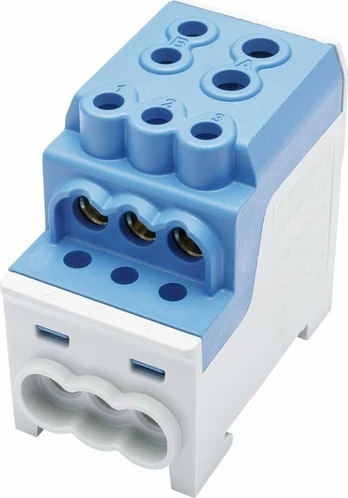 Simet Paskirstymo blokas Al/Cu SDB 200 (80030) SIMBLOCK mėlynas 81602003