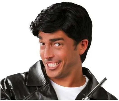 Fiesta Sort Grease paryk