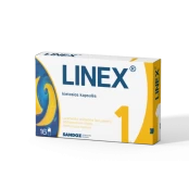 LINEX kietosios kapsulės N16 kaina