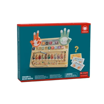 Vaikiškas lavinamasis žaislas Finger & Bead Math