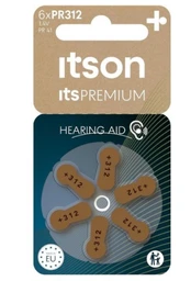 itson itsPREMIUM hearing aid battery PR312IT/6RM | PR312(41)IT/6RM kaina