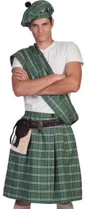 ESPA Highlander kostume, grøn