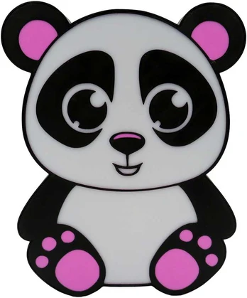 3D Gaminiai Vaikiškas LED šviestuvas Panda