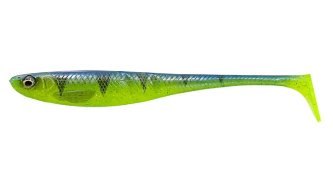 Minkštas masalas Savage Gear Collapser Fluor Perch 18 cm