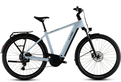 Elektrinis dviratis Cube Touring Hybrid ONE 600 glacier'n'reflex 2026-58 cm (Dydis: 58 cm)