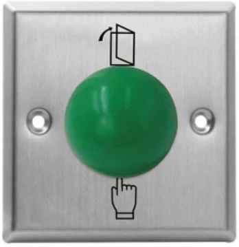 Praėjimo sistemos mygtukas K-SM50 (siauras, EXIT, žalias)