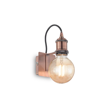 Sieninis šviestuvas Ideal Lux Wall lamp with 1 light FRIDA, E27, baltas