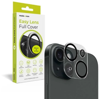 Mobile Origin Easy Lens full cover, clear - iPhone 15 / 15 Plus