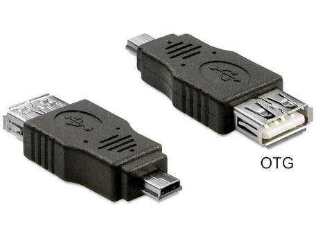 Delock Adapteris USB mini vyriškas > USB 2.0-A moteriškas OTG