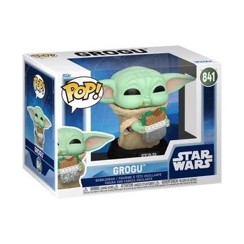 FUNKO POP! Vinilinė figūrėlė: Star Wars: Mandalorian & Grogu - Grogu with Sandwich
